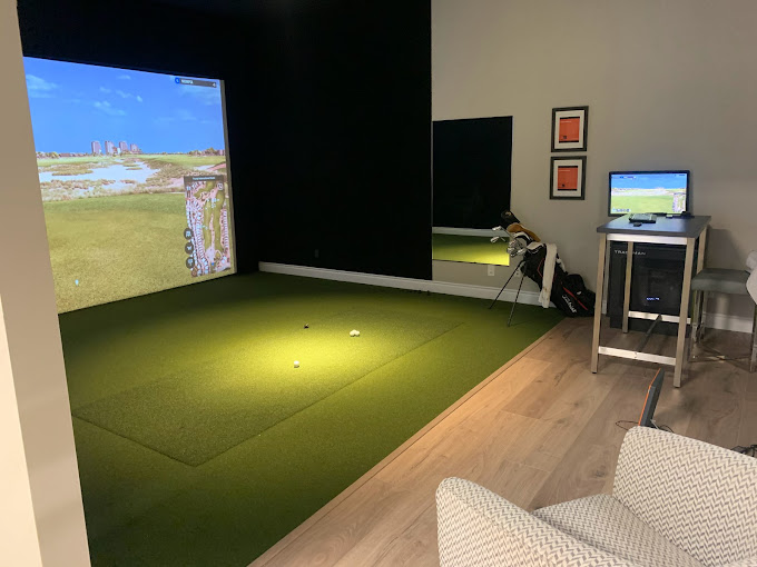 golf heaven indoor setup